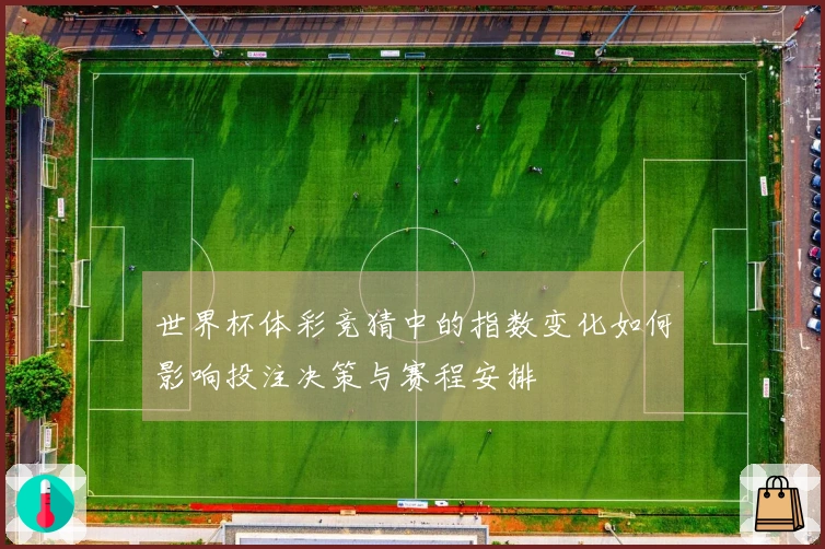 世界杯体彩竞猜中的指数变化如何影响投注决策与赛程安排